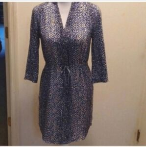 Diane on Furstenberg silk drawstring waist pockets Career